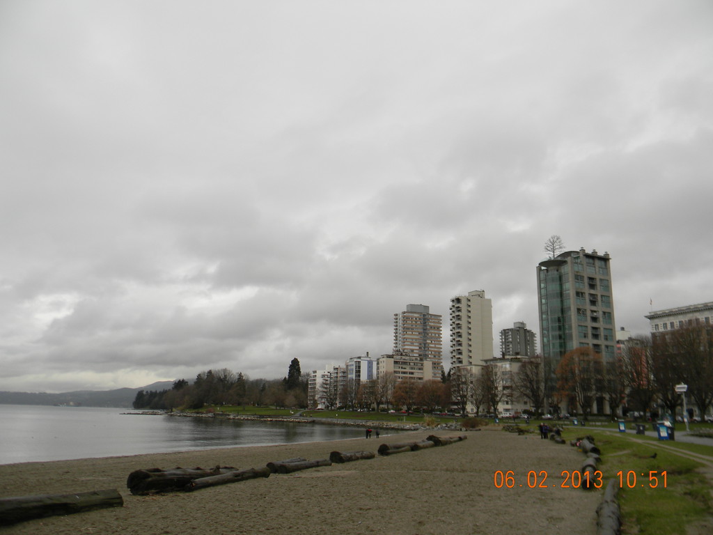 Sunset Beach Park 冬景色 Study And Travel In Vancouver Canada Pchome 個人新聞台