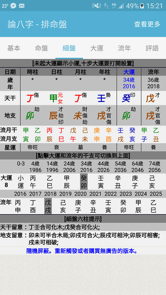 八字案例─是否適合開店？