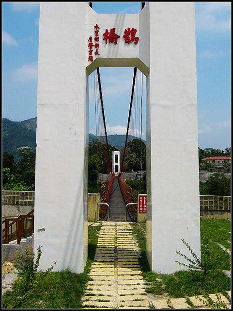 南投旅遊 水里鵲橋 感覺是浪漫的名字 景色比起天梯也不遜色 台鈴 Dhlee0501 趴趴照 Pchome 個人新聞台