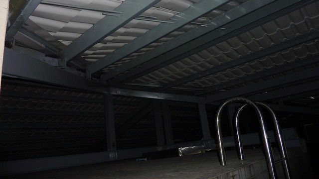 記錄校舍屋頂平臺防水隔熱工程申請使照完工勘驗 2012-08