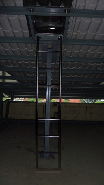 記錄校舍屋頂平臺防水隔熱工程申請使照完工勘驗 2012-08