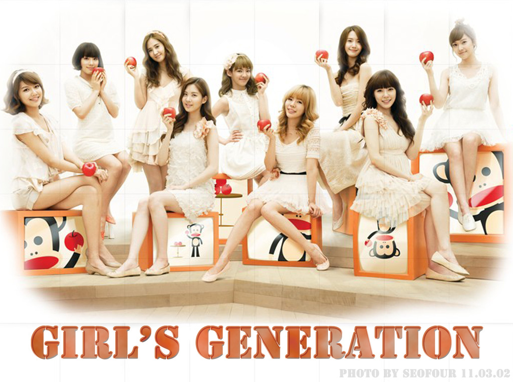 Snsd 自製桌布一枚 소녀시대 Genie Pchome 個人新聞台