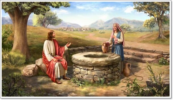 主耶穌與撒瑪利亞婦人對話