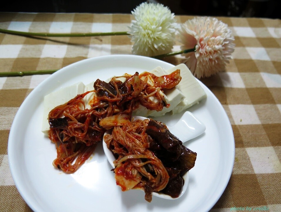 宅配美食 韓國媳婦的魔菇部落菇菇泡菜 滑順甘甜是讓食物變美味