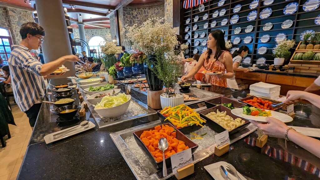 巴拿山飯店早餐